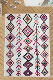 Conceptum Alfombra de pasillo Raje Djt Multicolor 80 x 200 cm